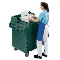 Cambro KWS40519 Green CamKiosk Food Preparation / Counter Work Station Cart