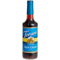 Torani Sugar-Free Irish Cream Flavoring Syrup 750 mL Glass Bottle