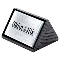 American Metalcraft SIGNSK9 Wood Skim Milk Sign