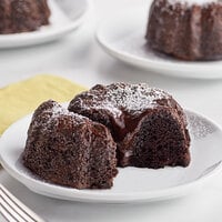 Sweet Street Desserts 9-Count Molten Chocolate Lava Cake   - 4/Case