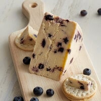 2.5 lb. 1/2 Wheel DOP White Stilton® Cheese with Blueberries