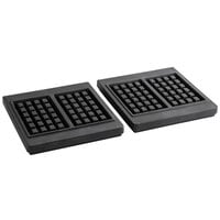 Carnival King 382PWBSGRID Brussels Style Waffle Iron Grid for WBS46 - 2/Set