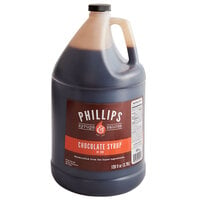 Phillips 1 Gallon Chocolate Syrup - 4/Case