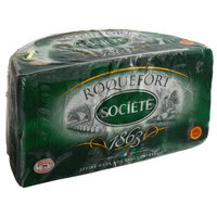 Societe 3 lb. Roquefort Cheese DOP - 2/Case