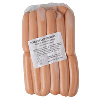 Kunzler 5/1 Texas Brand Wiener - 120/Case