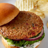Gardenburger 3.2 oz. Organic Malibu Vegetarian Burger - 48/Case