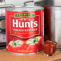 Hunt's #10 Premium Restaurant Style Tomato Ketchup Can