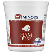 Minor's 1 lb. Gluten-Free Ham Base - 6/Case