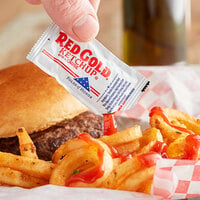 Red Gold 9 Gram Ketchup Packets - 1000/Case