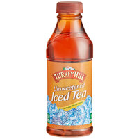 Turkey Hill Unsweetened Iced Tea 18.5 fl. oz. - 18/Case
