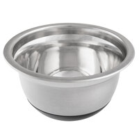 Choice 0.75 Qt. Stainless Steel Mixing Bowl with Silicone Non-Slip Base