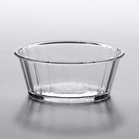 GET ER-020-CL 2 oz. Clear Fluted SAN Plastic Ramekin - 48/Case