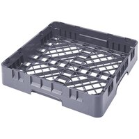 Cambro Soft Gray Camrack Full Size Base Rack with Closed Sides