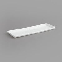 Channel P926-W 9" x 26" White Plastic Platter - 12/Pack
