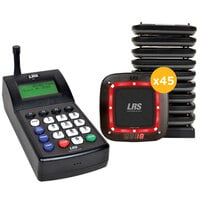 LRS Connect Pro Guest Paging System 45 Pager Kit with Connect Transmitter