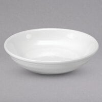 Oneida R4570000710 Botticelli 4 oz. Bright White Porcelain Fruit / Condiment Dish - 36/Case