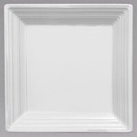 Oneida R4570000115S Botticelli 5 1/2 inch Square Bright White Porcelain Plate   - 36/Case
