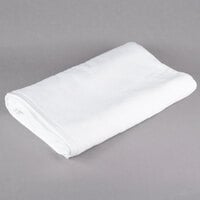 Oxford Platinum 35 inch x 68 inch 100% Ringspun 2-Ply Cotton Pool Towel/Bath Sheet with Dobby Twill Border 19 lb. - 24/Case