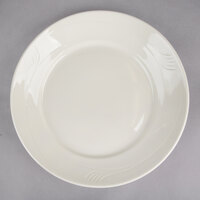 Oneida F1040000156 Espree 11 1/2 inch Cream White China Deep Plate - 12/Case