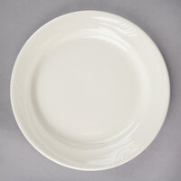 Oneida F1040000139 Espree 9 inch Cream White China Plate - 24/Case