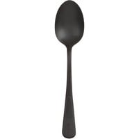Mercer Culinary M35140BK 0.7 oz. Black Solid Bowl Plating Spoon