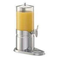 Frilich ESC050E 1.3 Gallon Plastic Juice Dispenser Set