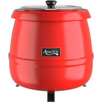 Avantco S30RD 11 Qt. Red Soup Kettle Warmer - 120V, 400W