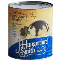 J. Hungerford Smith #10 Can Old Fashioned Chocolate Fudge Topping - 6/Case