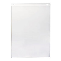 Universal UNV76882 8 1/2 inch x 11 inch Clear Vertical Wall-Mount Sign Holder   - 2/Pack