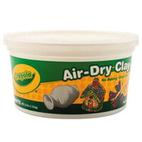 Crayola 575050 2.5 lb. White Air-Dry Clay Bucket