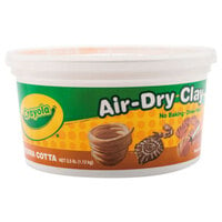 Crayola 575064 2.5 lb. Terra Cotta Air-Dry Clay Bucket