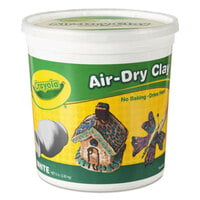 Crayola 575055 5 lb. White Air-Dry Clay Bucket
