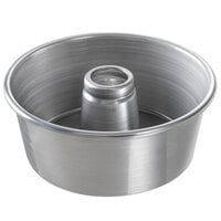 Chicago Metallic 46555 9 1/2" Glazed Aluminized Steel Angel Food Cake Pan - 4" Deep