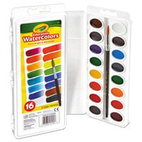 Crayola 530160 Assorted 16 Color Watercolor Paint Set