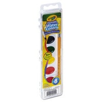 Crayola 530525 Assorted 8 Color Washable Watercolor Paint Set