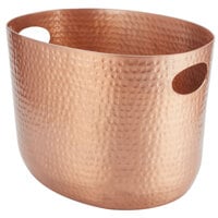 American Metalcraft ATHC9 Copper Hammered Aluminum Beverage Tub - 12 1/4 inch x 9 inch x 8 3/4 inch