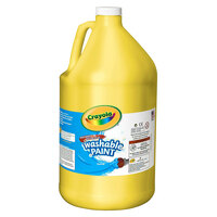 Crayola 542128034 1 Gallon Yellow Washable Paint