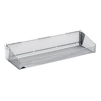 Metro QB1236B qwikSIGHT 12" x 36" Wire Basket with Mounting Brackets