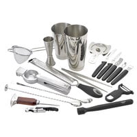 Barfly Cocktail Set 4-Piece Basics Stainless Steel M37101 