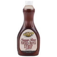Golden Barrel Sugar Free Pancake and Waffle Syrup 24 oz. Bottle - 12/Case