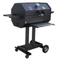 R & V Works SCG30C 30 inch Smokin' Cajun Charcoal Grill / Smoker