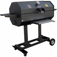 R & V Works SCG40C 40 inch Smokin' Cajun Charcoal Grill / Smoker