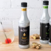 Monin 375 mL Ginger Concentrated Flavor