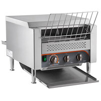 AvaToast T3600D Commercial 14 1/2 inch Wide Conveyor Toaster with 3 inch Opening - 240V, 3600W, 1200 Slices per Hour