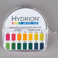 Hydrion 93 S/R Insta-Check pH Test Paper Dispenser Level 0-13