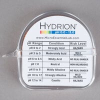Hydrion 93 S/R Insta-Check pH Test Paper Dispenser - Level 0-13