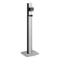 Purell® 7316-DS-SLV Messenger™ ES6 1200 mL Graphite Automatic Hand Sanitizer Dispenser with Graphite Panel Floor Stand