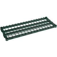 Metro 1830DRK3 30 inch x 18 inch Metroseal 3 Heavy Duty Dunnage Shelf with Wire Mat - 1600 lb. Capacity