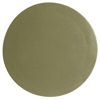 G.E.T. Enterprises DR002WG Bugambilia 14 1/4" Classic Textured Finish Willow Green Resin-Coated Aluminum Small Round Disc