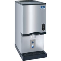 Manitowoc CNF0201A NEO 16 1/4 inch Air Cooled Countertop Nugget Ice Maker / Dispenser - 10 lb. Bin with Sensor Dispensing - 115V